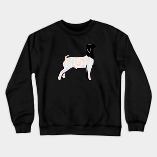 Rainbow Tie Dye Market Goat - NOT FOR RESALE WITHOUT PERMISSION Crewneck Sweatshirt